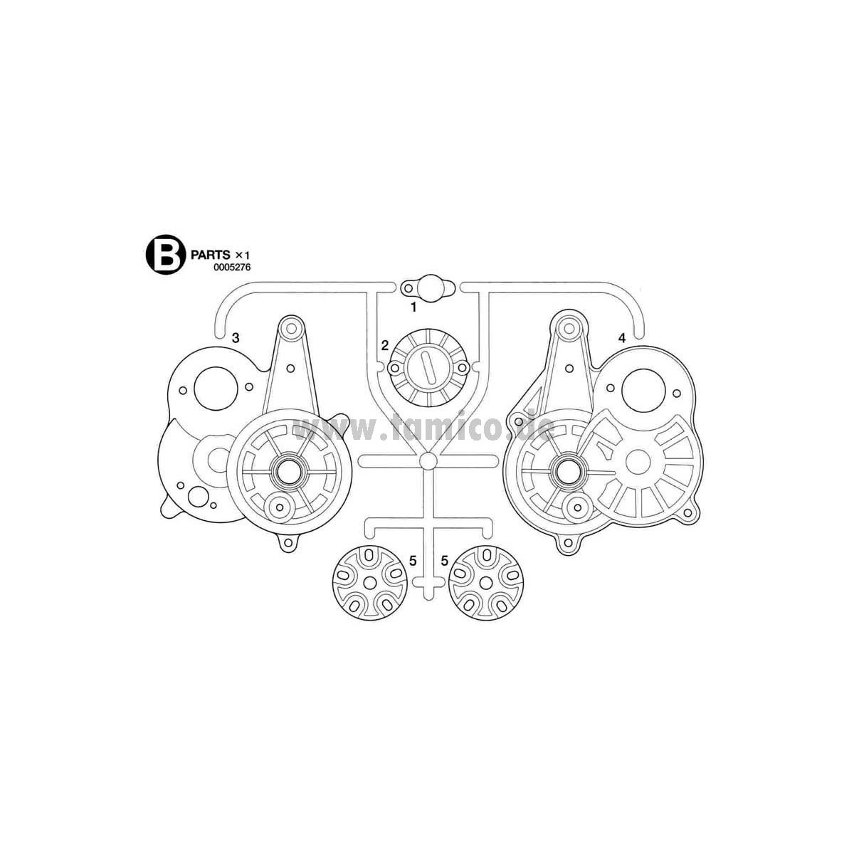 GPM-LB055-BK Braccio inferiore anteriore in alluminio per TAMIYA LUNC GPM-LB055-BK Braccio inferiore anteriore in alluminio per TAMIYA LUNC