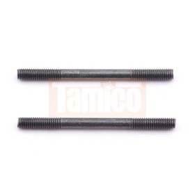 Tamiya #19808211 3x37.7mm Threaded Shaft (2)