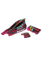 Traxxas 2449 Body, Bandit, Hawaiian graphics (painted, decals applied)