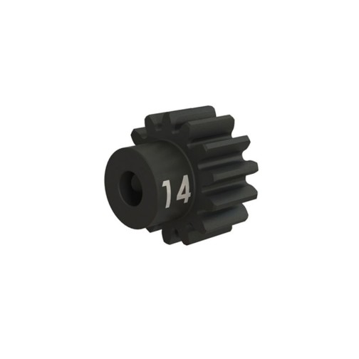 Traxxas 3944X Gear, 14-T pinion (32-p), heavy duty (machined, hardened steel) (fits 3mm shaft)/ set screw