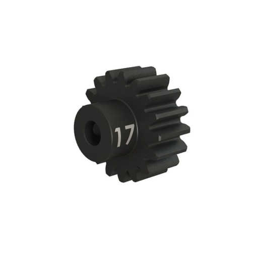 Traxxas 3947X Gear, 17-T pinion (32-p), heavy duty (machined, hardened steel) (fits 3mm shaft)/ set screw