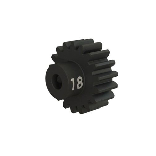 Traxxas 3948X Gear, 18-T pinion (32-p), heavy duty (machined, hardened steel) (fits 3mm shaft)/ set screw
