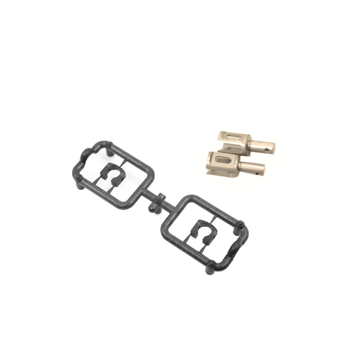 3Racing Differential Joint (4mm) für Tamiya M-07 (2)