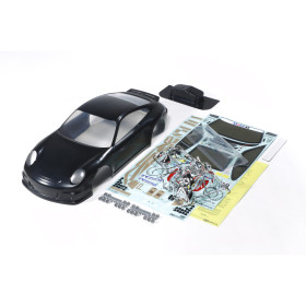 Tamiya 47365 Karosserie-Satz Porsche 911 GT3 VIP schwarz...