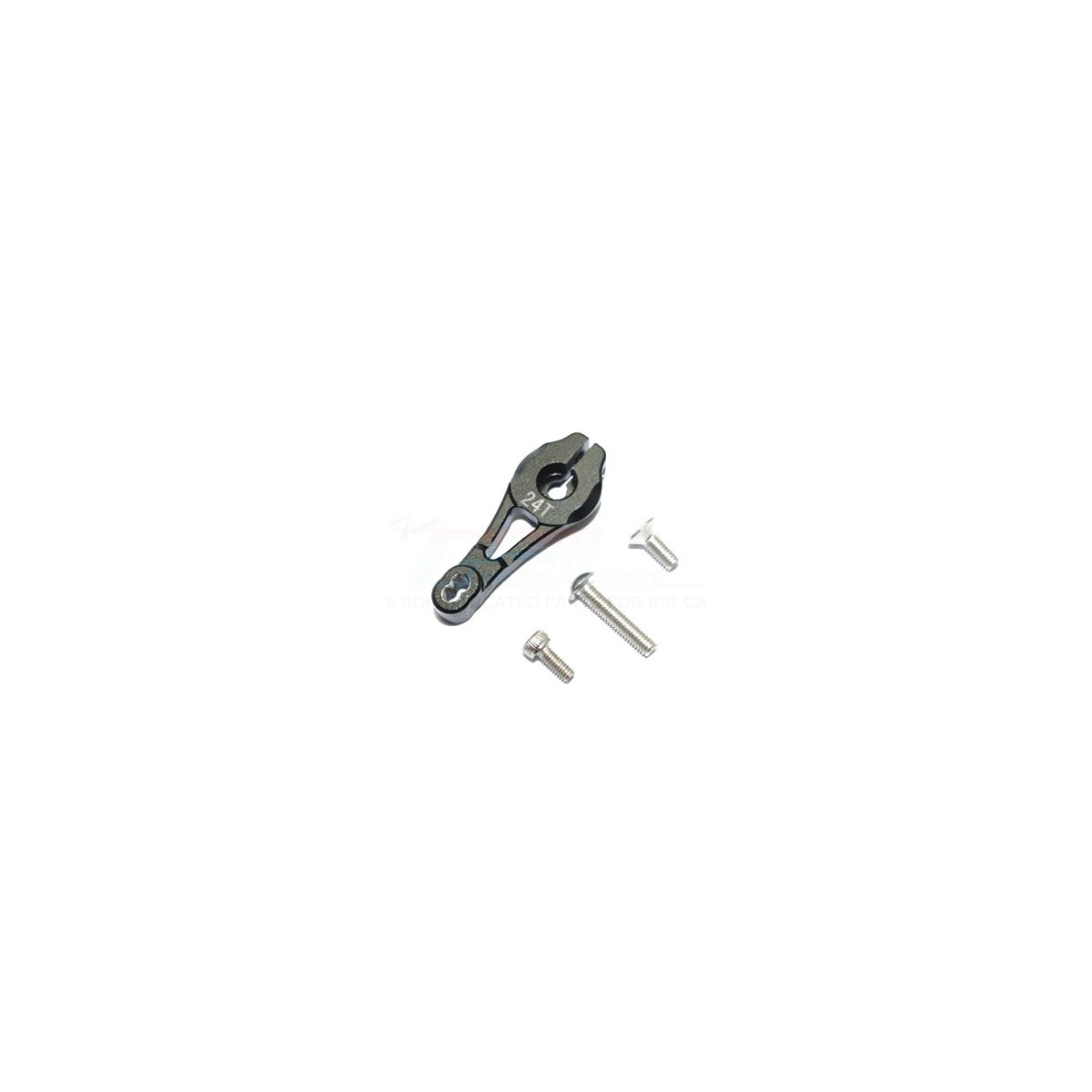 GPM Alu Servo-Horn 24T TRX-4 Schwarz