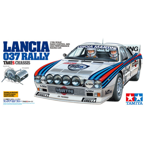 Tamiya 58654 Lancia 037 Rallye TA-02S Bausatz