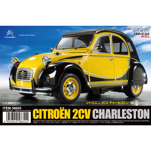 Tamiya 58655 Citroen 2CV (Ente) Charleston M-05 Bausatz