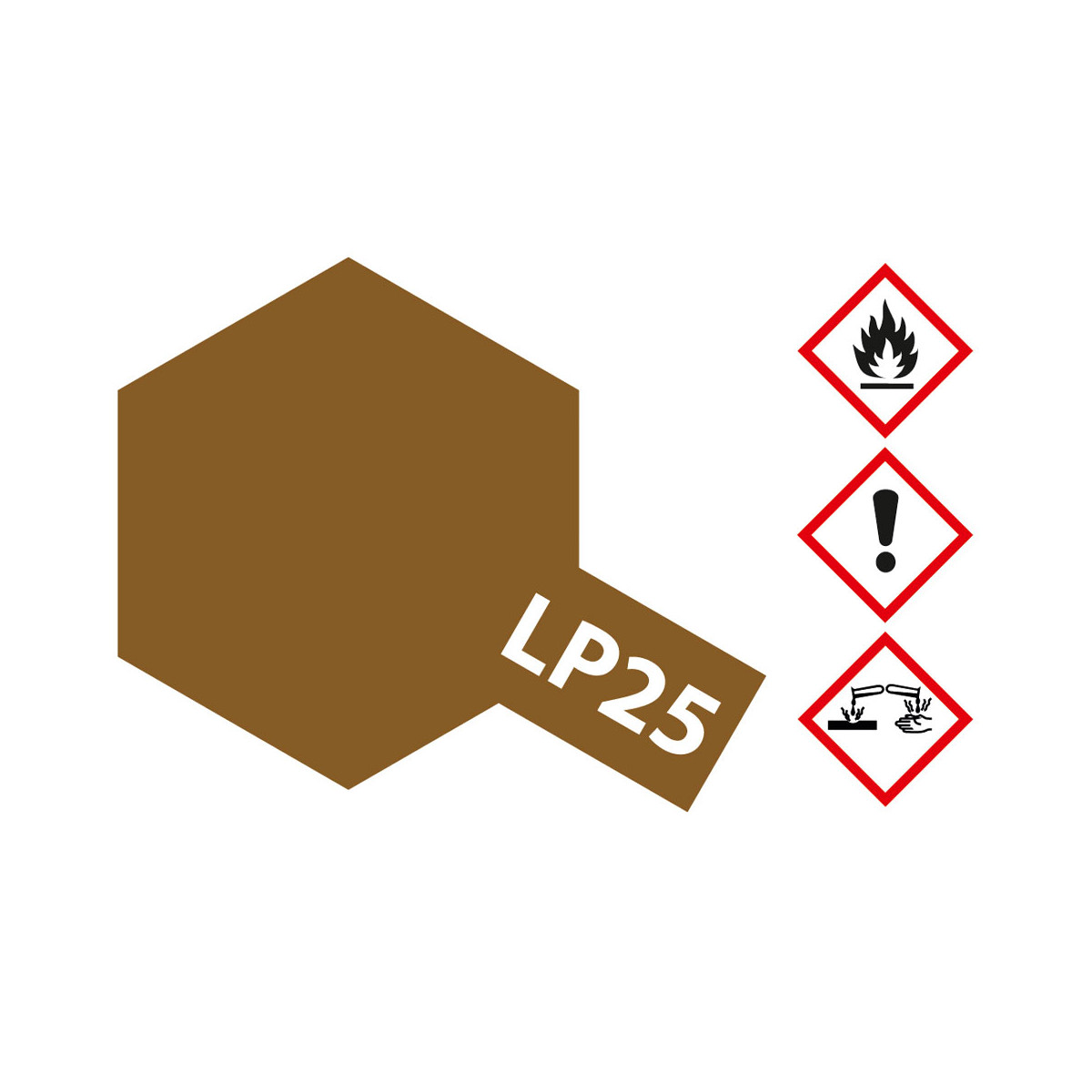 Tamiya #82125 LP-25 Brown (JGSDF)
