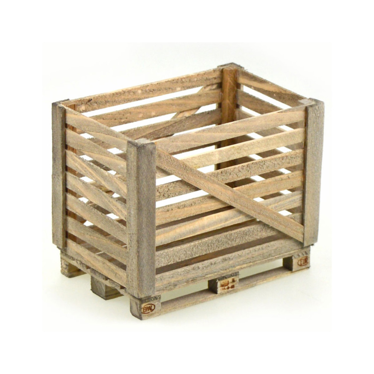 Carson 500907609 Wooden Pallet-Cage with Europallet 1/14