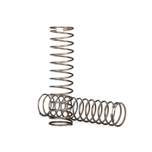 Traxxas 8043 Springs, shock (natural finish) (GTS) (0.30 rate, white stripe) (2)