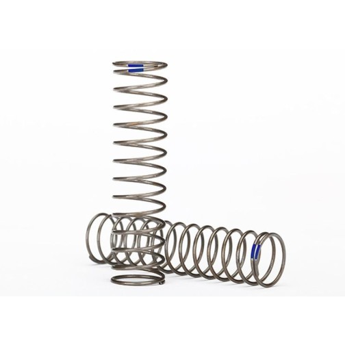 Traxxas 8045 Springs, shock (natural finish) (GTS) (0.61 rate, blue stripe) (2)