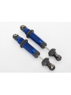 Traxxas 8260A Shocks, GTS, aluminum (blue-anodized) (assembled with spring retainers) (2)
