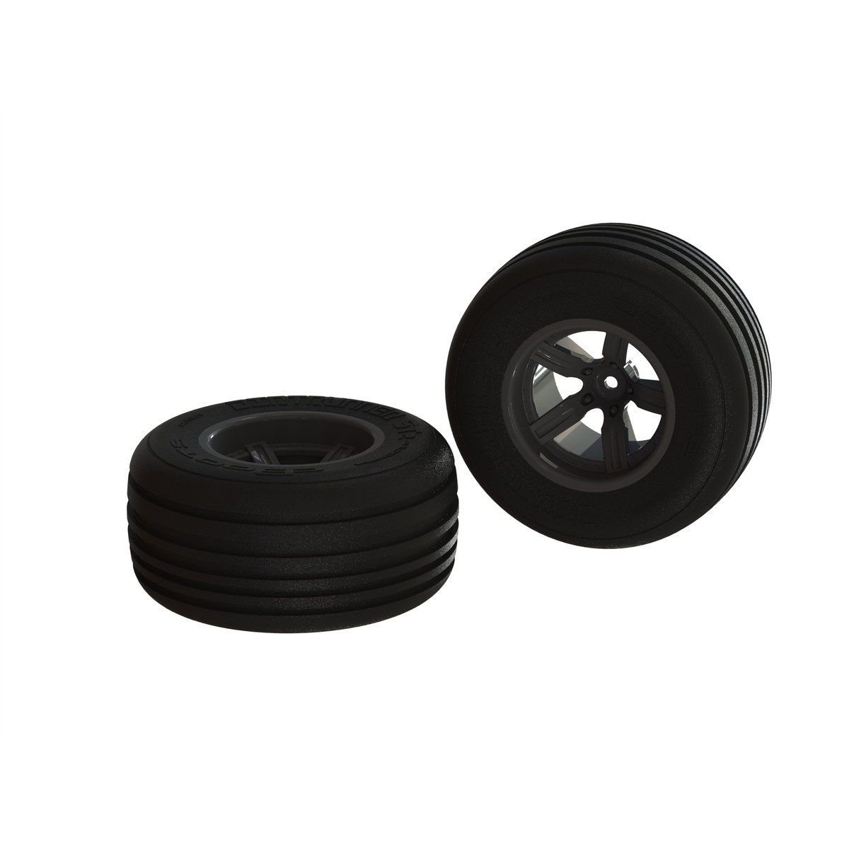 Arrma AR550040 Komplettrad dBoots Dirt Runner ST schwarz...