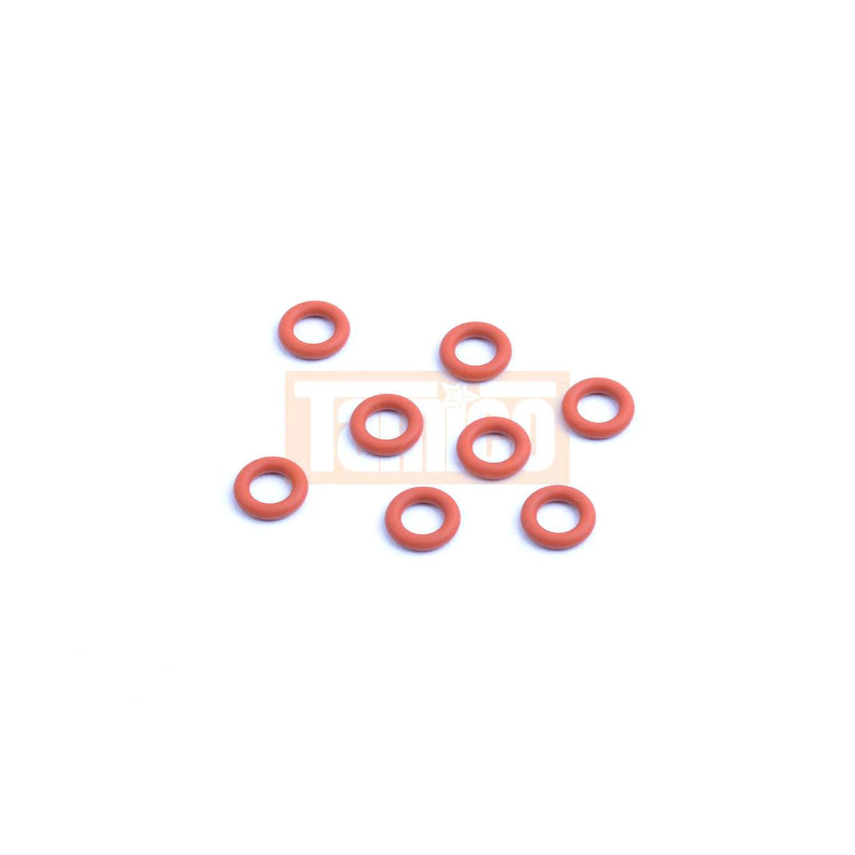 Tamiya 42259 TRF O-Ringe 5mm für Kegeldiff. rot (8)