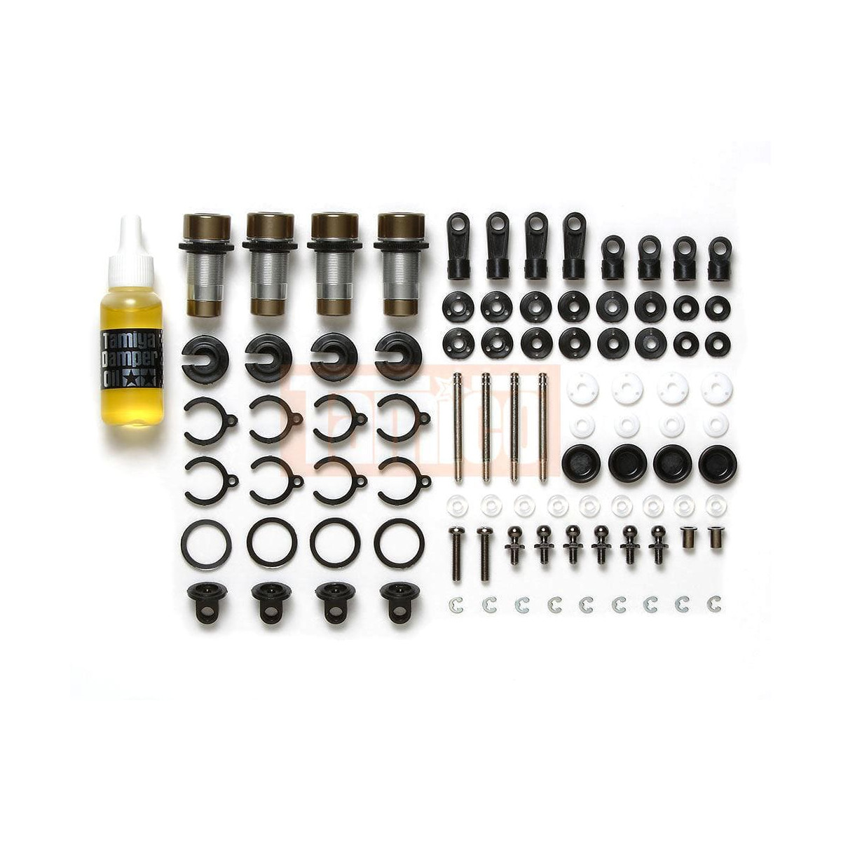 Tamiya #54541 CC-01 Alu. Oil Damper *4