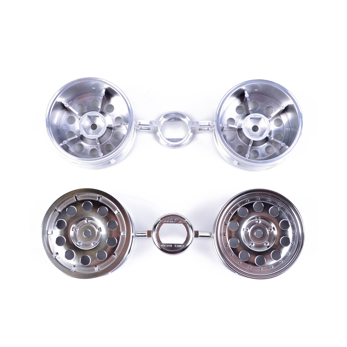 Tamiya 19335793 Felgen Lancia 037 Rally 26mm (4) silber