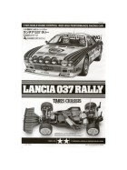 Tamiya Manual / Bauanleitung für Lancia 037 Rally TA02S 58654