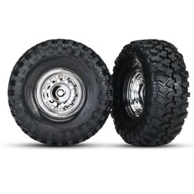 Traxxas 8177 Completewheel Canyon Trail with Chrom-Rims...