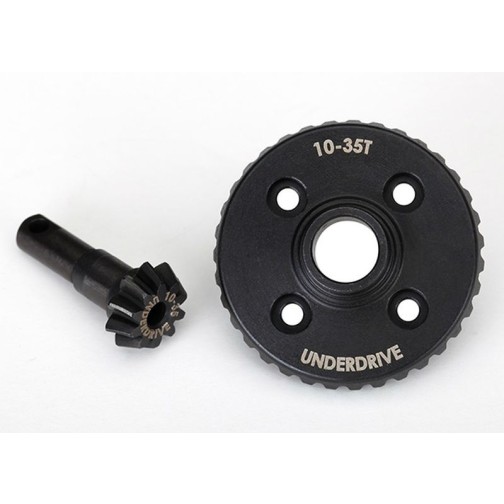 Traxxas 8288 Ring gear, differential/ pinion gear, differential (underdrive, machined)