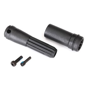 Traxxas 8556 Driveshafts, center front/ 4mm screw pin...
