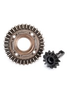 Traxxas 8578 Ring gear, differential/ pinion gear, differential (front)