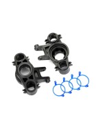 Traxxas 8635 Axle carriers, left & right (1 each) (use with 8x16mm & 17x26mm ball bearings)/ dust boot retainers (4)