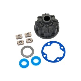 Traxxas 8681 Carrier, differential (heavy duty)/ x-ring...