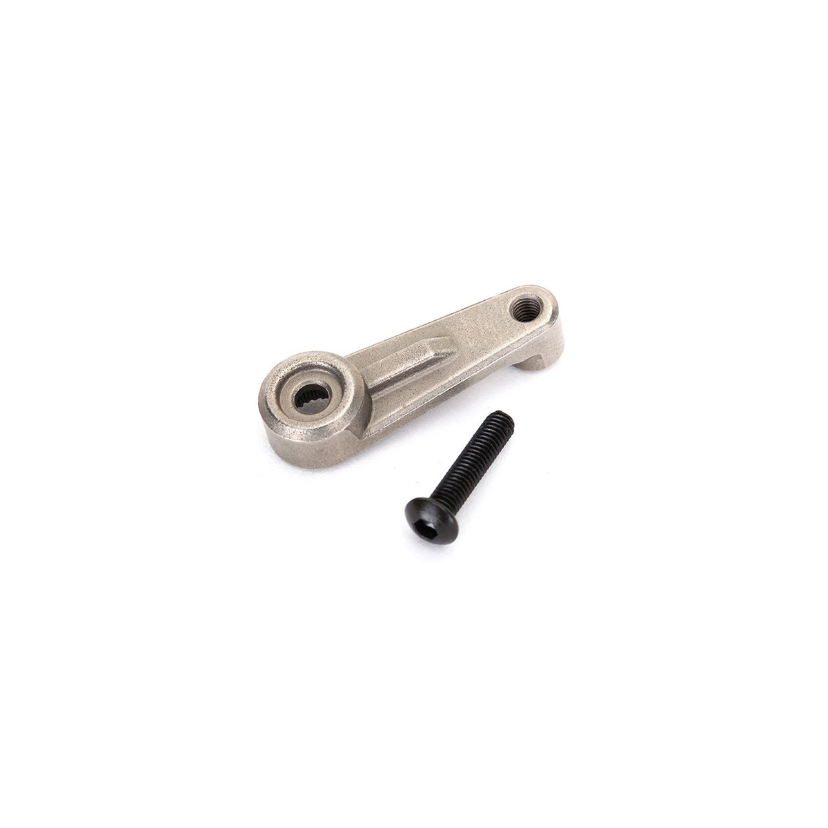 Traxxas 8247X Servo horn, steering, metal/ 3x14 BCS (1)