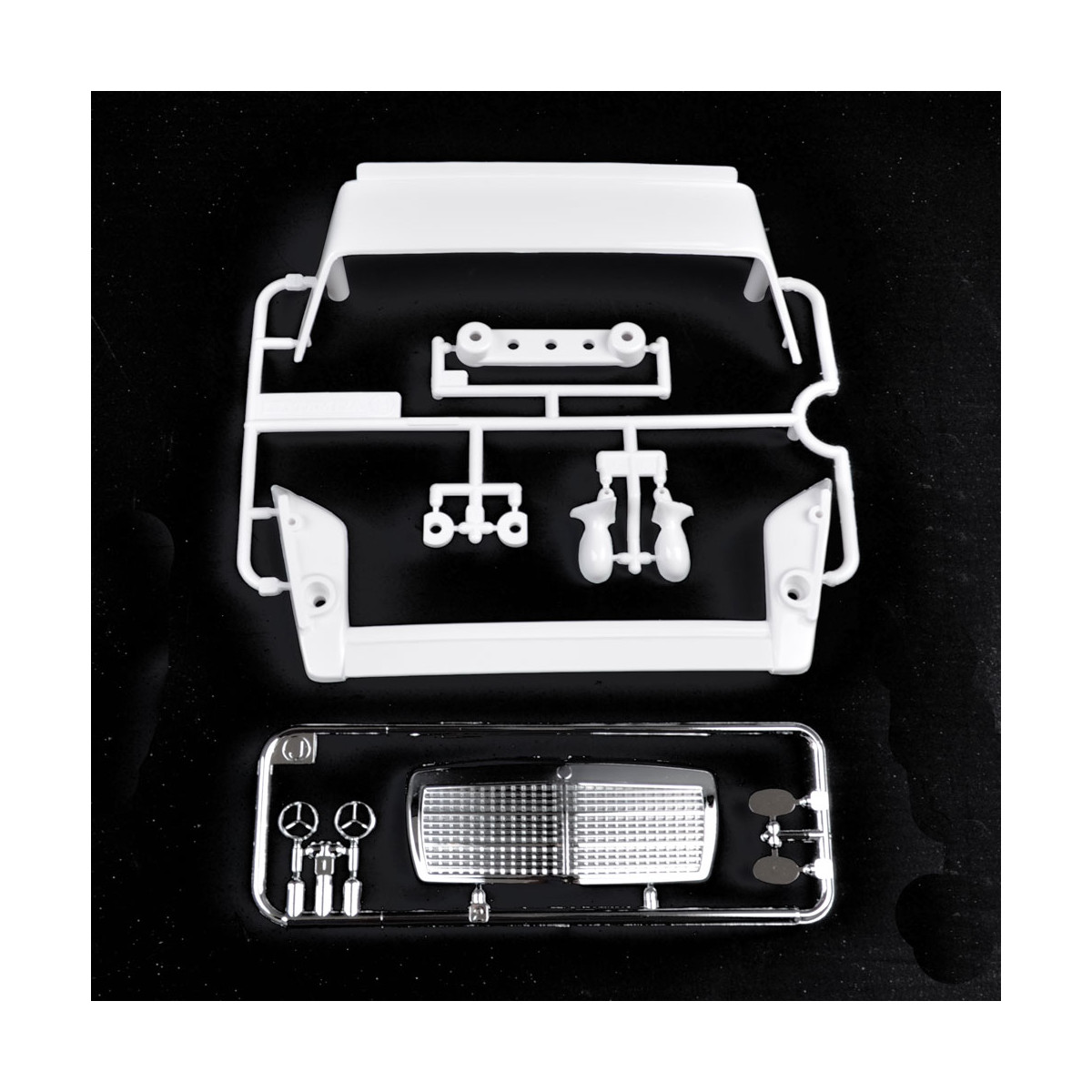 Tamiya 19004524 H-/J-Teile Mercedes-Benz 190E weiß