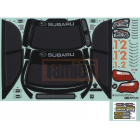 Tamiya 19494198 Aufkleber / Sticker Subaru Impreza WRC 2004