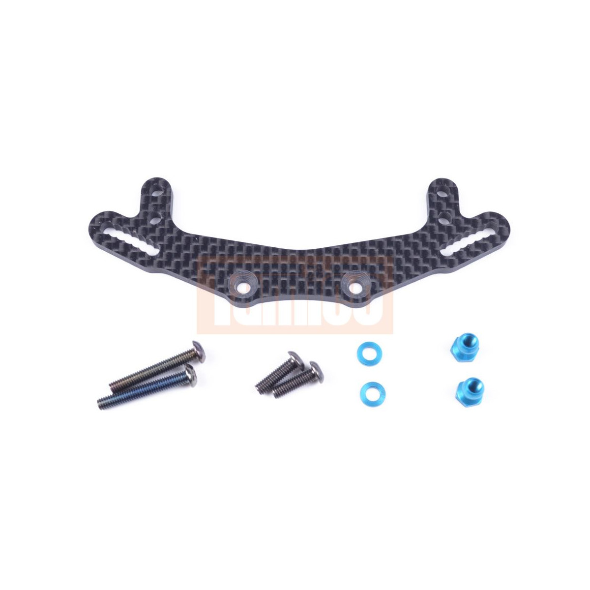 Tamiya 54804 Carbon Dämpferbrücke hinten TB-05