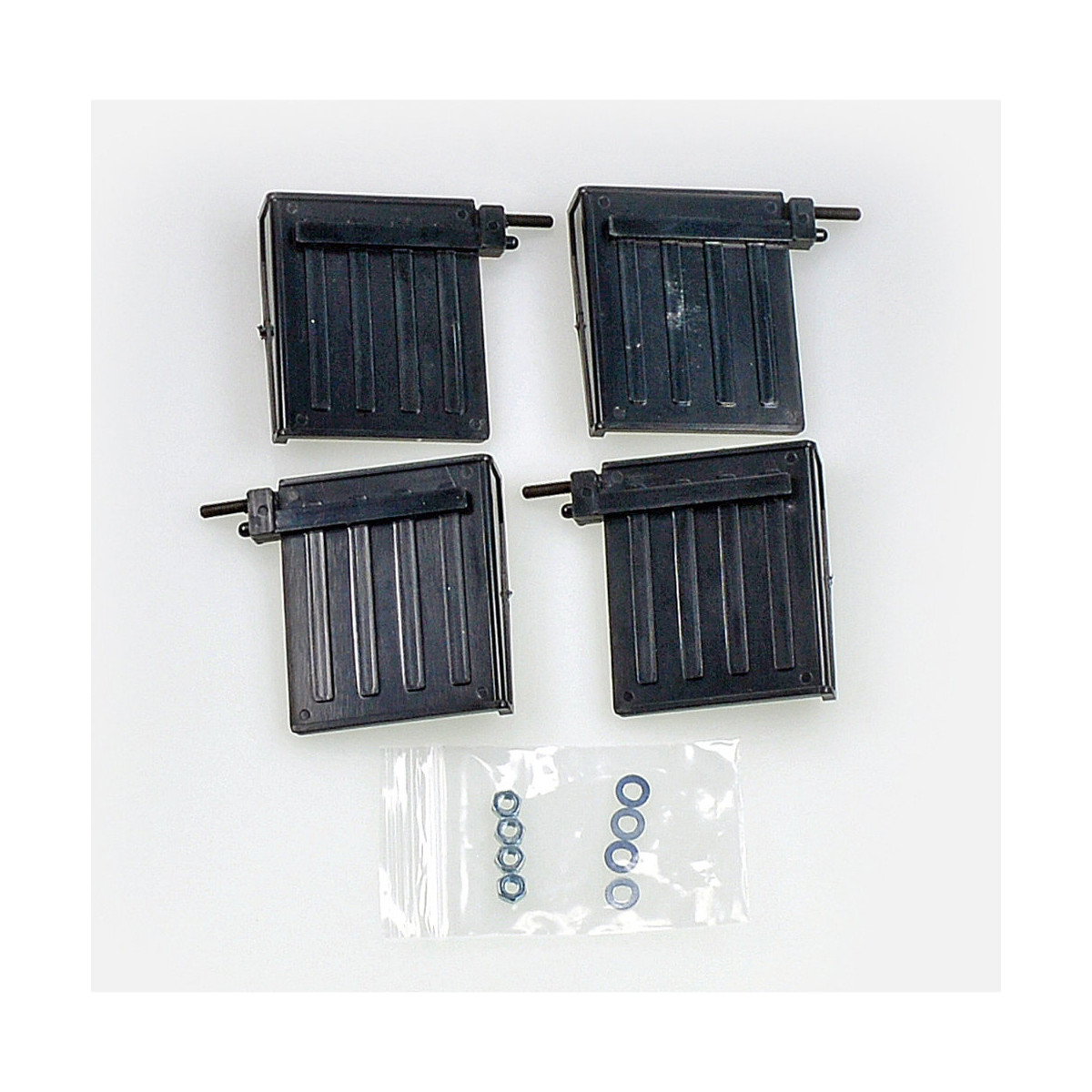 Carson 500907036 Trailer Mud Guard Set straight (4) 1/14