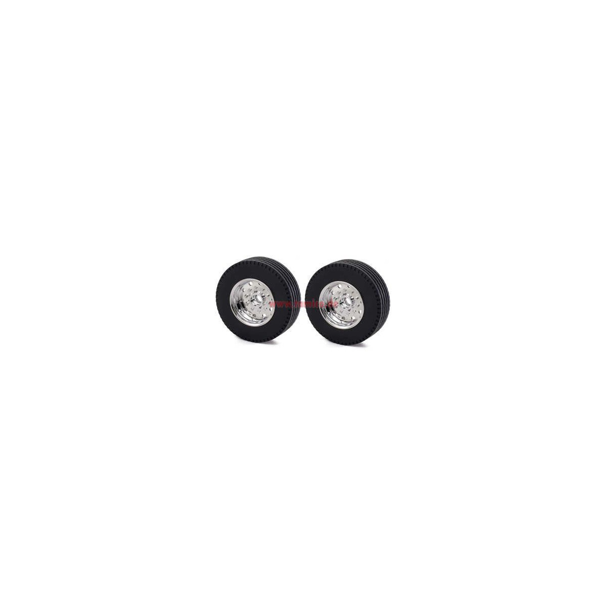 Carson 1:14 Wide Wheel f.Tamiya Trailer (2) Hex