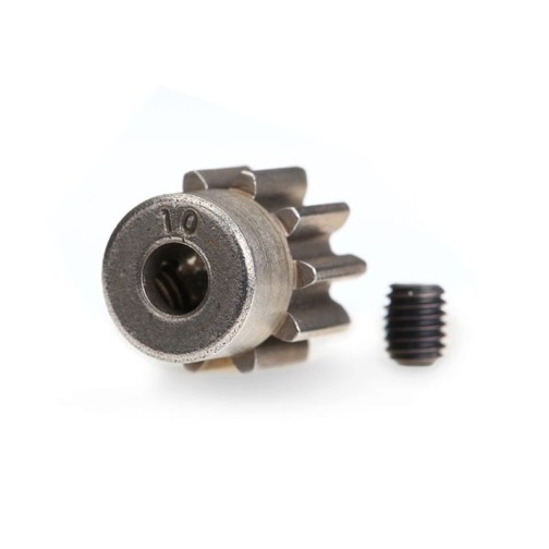 Traxxas 6746 Gear, 10-T pinion (32-p) (steel) (fits 3mm shaft)/ set screw