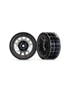 Traxxas 8171 Wheels, Method 105 2.2 (black chrome, beadlock) (beadlock rings sold separately)