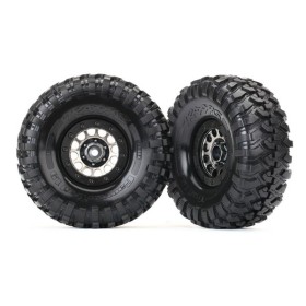 Traxxas 8174 Tires and wheels, assembled (Method 105 1.9...