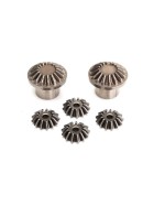 Traxxas 8577 Gear set, rear differential (output gears (2)/ spider gears (4)) (#8581 required to build complete differential)