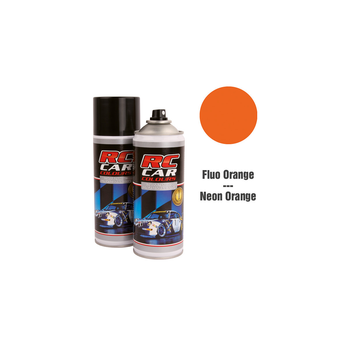 Ghiant Lexanspray Farbe Fluo Dunkel Orange 150ml