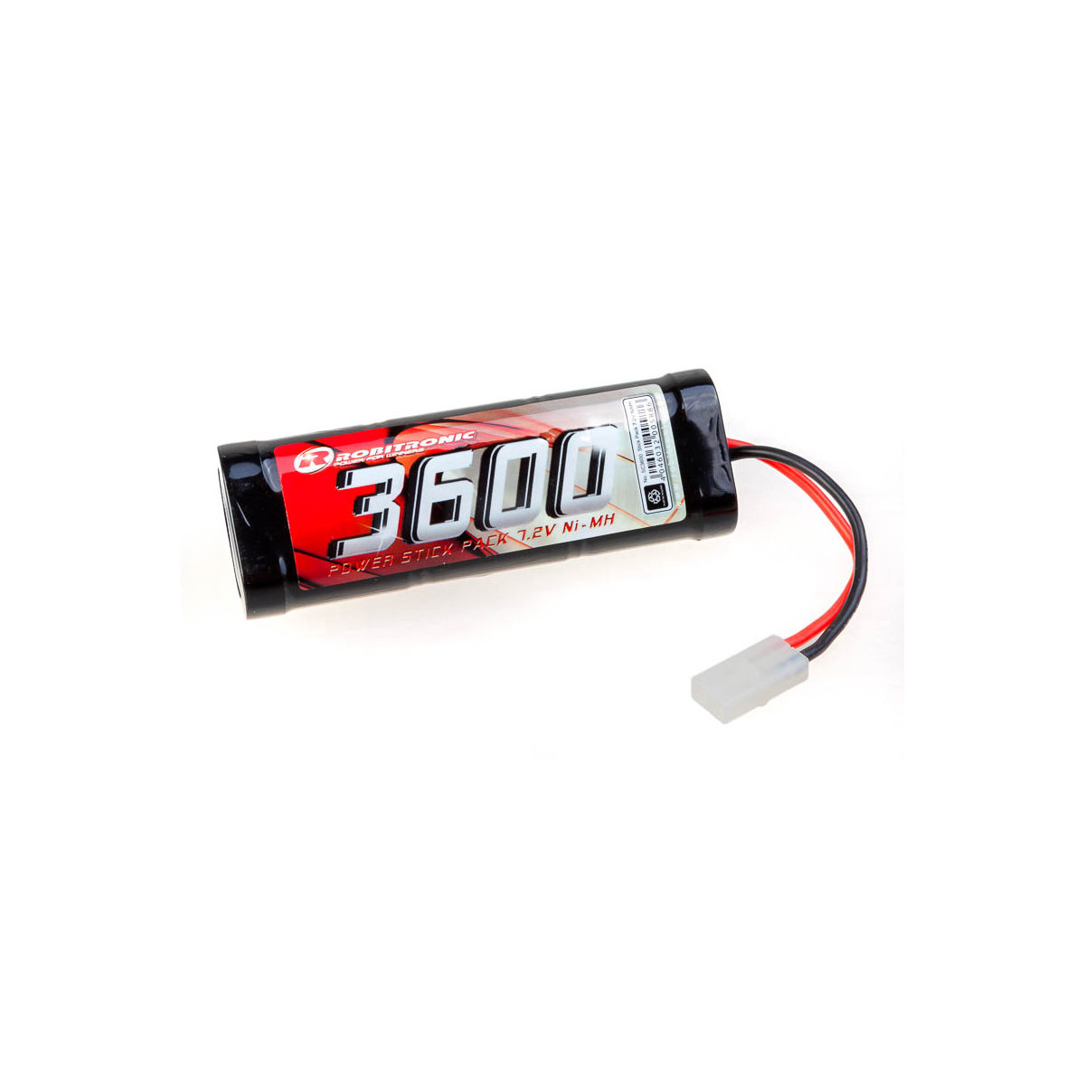 NiMH Battery 3600mAh 7,2V Stick Pack Tamiya Plug