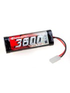 NiMH Battery 3600mAh 7,2V Stick Pack Tamiya Plug