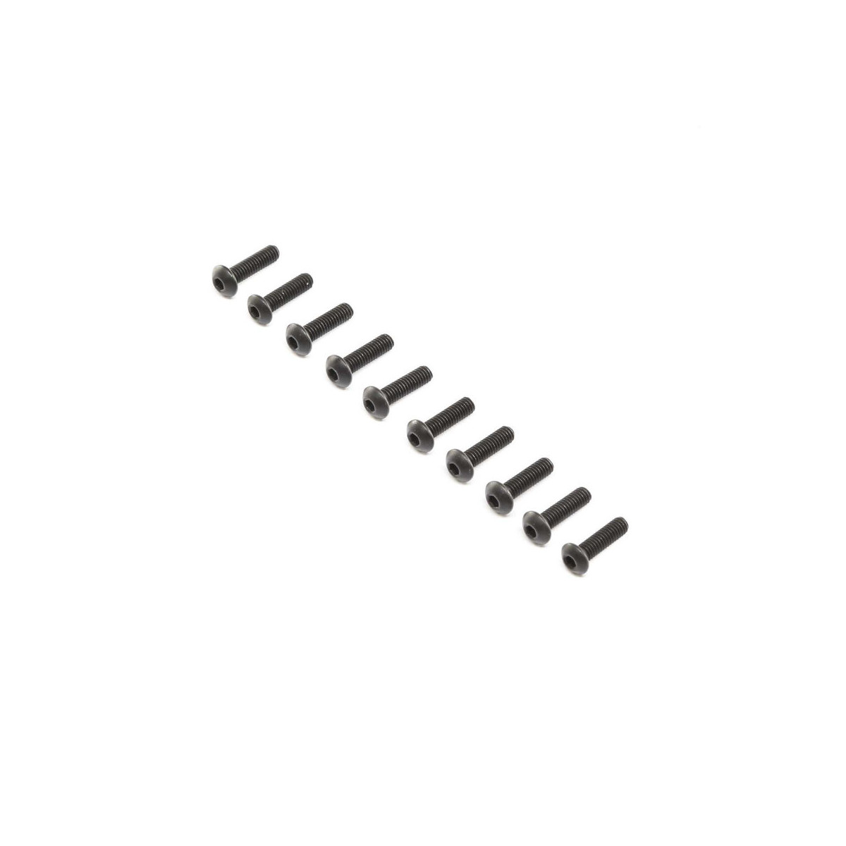 Button Head Screws, Stl, BO, M4 x 14mm (10)
