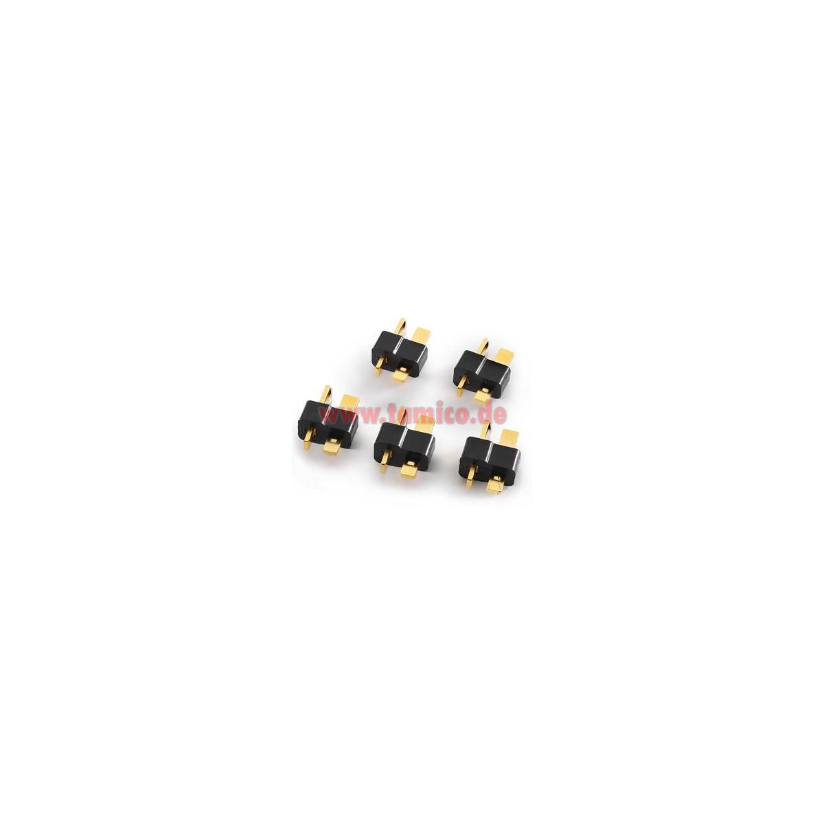 Hochstromstecker (T-Stecker)  Stecker (5 Stk.)