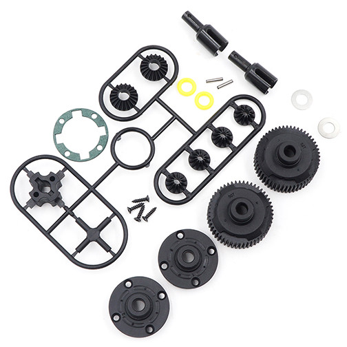 Yeah Racing 50T & 52T Kegel-Diff. für Tamiya M07 / XV01 /...