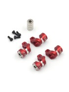 Yeah Racing Alu Magnetic Body Hole Marker for 6mm Bodyposts Rot