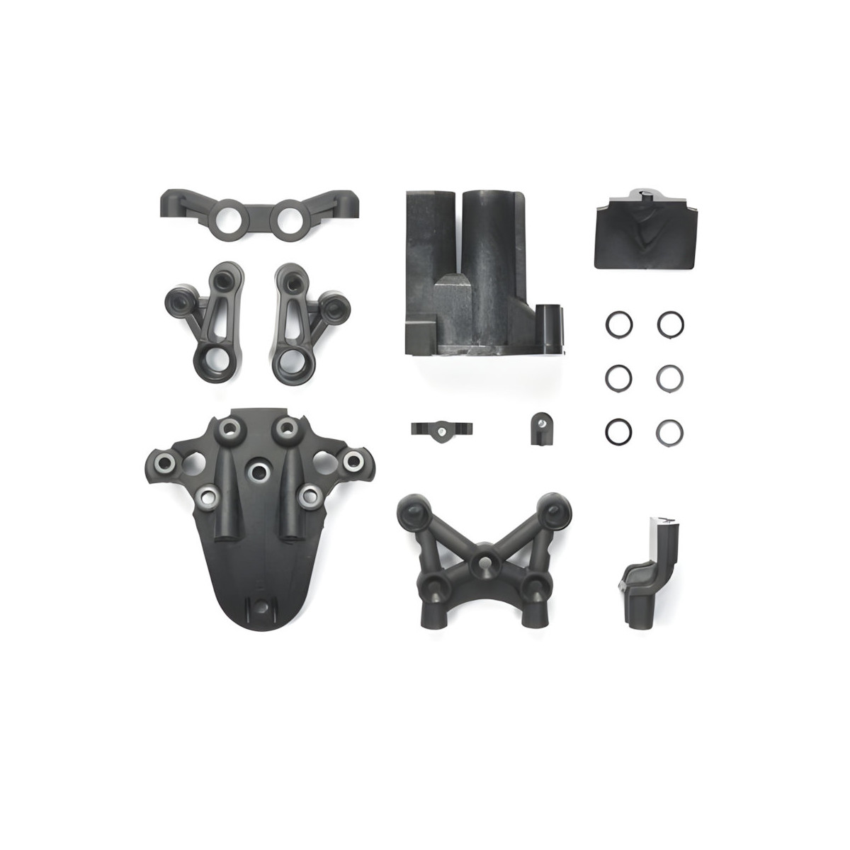 Tamiya 54827 T-Teile (Anlenkung) Carbon verstärkt TB-05