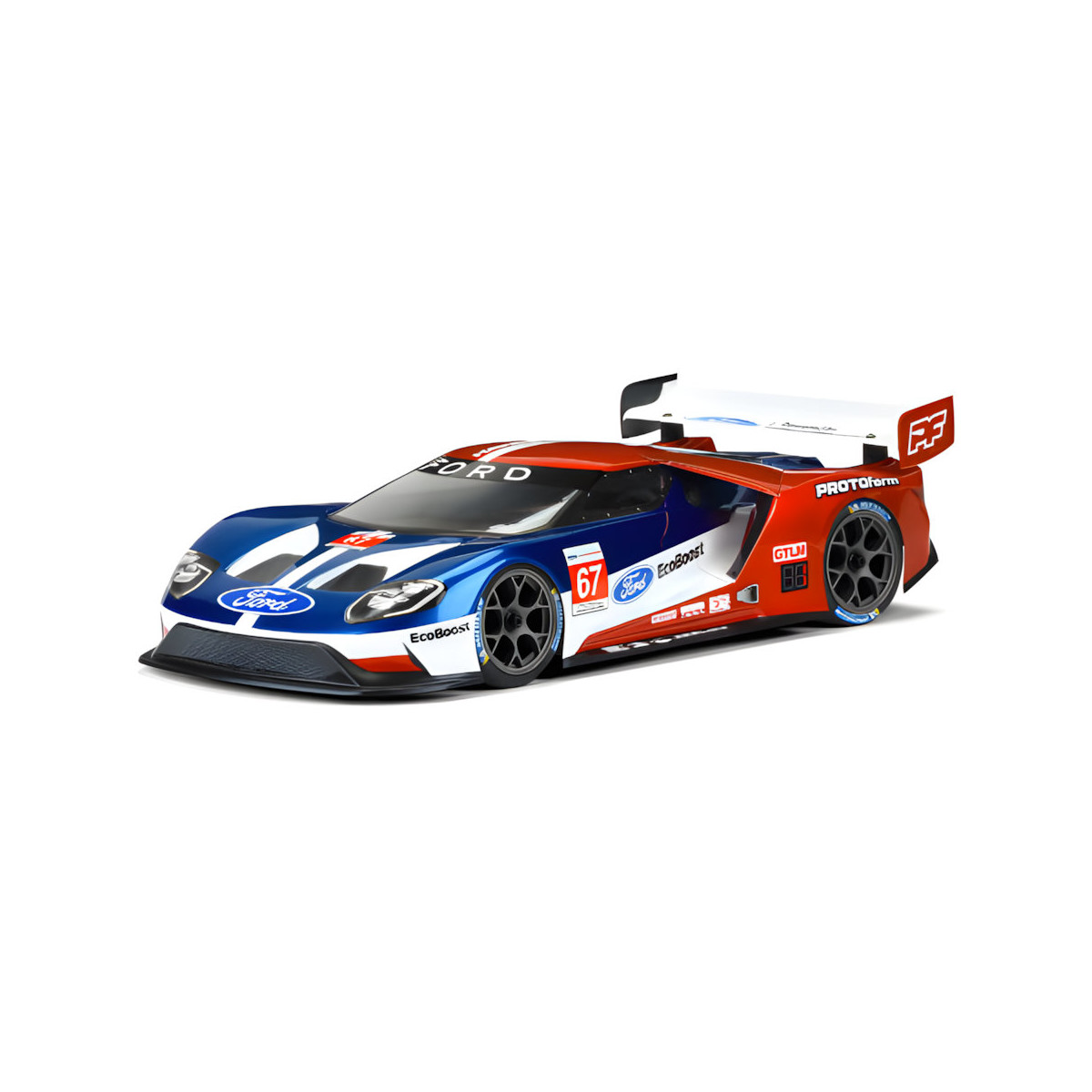 ProtoForm Karosserie Ford GT WB:258mm (unlackiert)