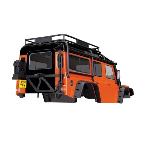 Traxxas 8011A Karosserie Land Rover Defender Adventure-Edition orange/schwarz