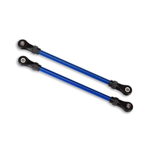 Traxxas 8143X Stahl Suspension Links 5x104mm vorne/unten blau (2)