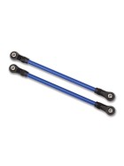 Traxxas 8145X Suspension links, rear lower, blue (2) (5x115mm, powder coated steel) (assembled with hollow balls) (for use with #8140X TRX-4 Long Arm Lift Kit)