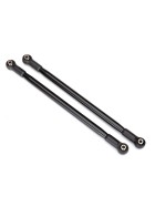 Traxxas 8542T Suspension link, rear (upper) (aluminum, black-anodized) (10x206mm, center to center) (2) (assembled with hollow balls)